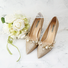 將圖片載入圖庫檢視器，The Rhesa Wedding Bridal Heels - WeddingConfetti