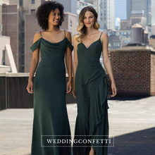 將圖片載入圖庫檢視器，The Auder Chiffon Customisable Dress (3 Different Designs) - WeddingConfetti