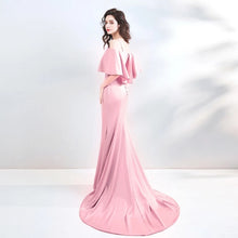 將圖片載入圖庫檢視器，The Pennicily Pink Off Shoulder Dress - WeddingConfetti