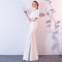 將圖片載入圖庫檢視器，The Leia Toga White Gown - WeddingConfetti