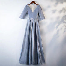 將圖片載入圖庫檢視器，The Cailey Iridescent Long Sleeves Gown (Available in 4 colours) - WeddingConfetti