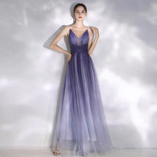 將圖片載入圖庫檢視器，The Ashlee Ombre Sleeveless Gown - WeddingConfetti