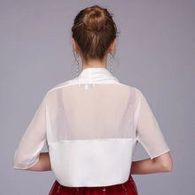 將圖片載入圖庫檢視器，Wedding Bridal Cropped Bolero Jacket - WeddingConfetti