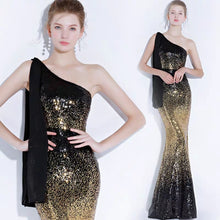 將圖片載入圖庫檢視器，The Lynne Sequined Ombre Gown - WeddingConfetti