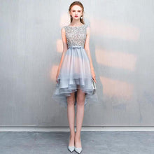 將圖片載入圖庫檢視器，The Alethea Sleeveless Sequined Tulle Dress (Available in 3 colours) - WeddingConfetti