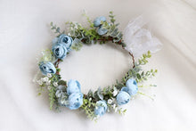 將圖片載入圖庫檢視器，Wedding Hair Garland/Flower Crown (Available in 5 Colours) - WeddingConfetti