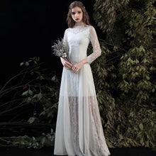 將圖片載入圖庫檢視器，The Rafflyn Wedding Bridal Long Sleeves Dress - WeddingConfetti
