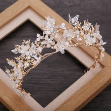 將圖片載入圖庫檢視器，Bridal Crown Tiara - WeddingConfetti