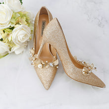 將圖片載入圖庫檢視器，The Rhesa Wedding Bridal Heels - WeddingConfetti