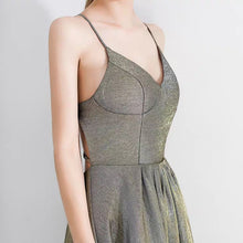 將圖片載入圖庫檢視器，The Kris Ombre Gold Sleeveless Gown - WeddingConfetti
