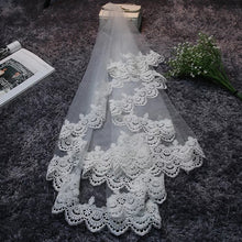 將圖片載入圖庫檢視器，Wedding Bridal Veil - WeddingConfetti