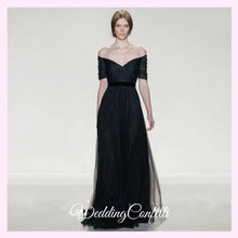 將圖片載入圖庫檢視器，The Amerlie Off Shoulder Evening Gown (Available in 3 colours) - WeddingConfetti