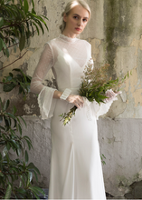將圖片載入圖庫檢視器，The Willow Bohemian Wedding Long Sleeves Dress - WeddingConfetti