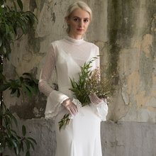 將圖片載入圖庫檢視器，The Willow Bohemian Wedding Long Sleeves Dress - WeddingConfetti