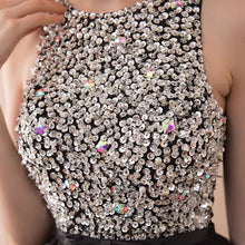 將圖片載入圖庫檢視器，The Alethea Sleeveless Sequined Tulle Dress (Available in 3 colours) - WeddingConfetti