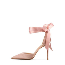 將圖片載入圖庫檢視器，Wedding Bridal Ribbon Heels (Available in 3 colours) - WeddingConfetti
