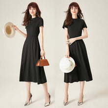 將圖片載入圖庫檢視器，The Linda Black Short/Long Sleeves Dress - WeddingConfetti