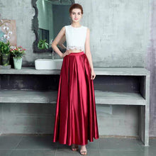 將圖片載入圖庫檢視器，The Clover Wedding Bridal Lace Crop Top Maxi &amp; Skirt (Customisable) - WeddingConfetti