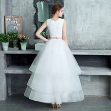 將圖片載入圖庫檢視器，The Aura Wedding Bridal Crop Top Maxi &amp; Skirt (Customisable) - WeddingConfetti