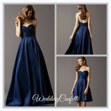 將圖片載入圖庫檢視器，The Emalyn Satin Tube Dress - WeddingConfetti