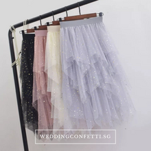 將圖片載入圖庫檢視器，The Laura Bridesmaid Layered Tulle Skirt - WeddingConfetti