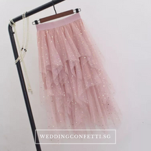 將圖片載入圖庫檢視器，The Laura Bridesmaid Layered Tulle Skirt - WeddingConfetti