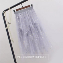 將圖片載入圖庫檢視器，The Laura Bridesmaid Layered Tulle Skirt - WeddingConfetti