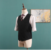 將圖片載入圖庫檢視器，Klause Groom Men's Beige / Grey / Black Suit Jacket, Vest and Pants (3 Piece) - WeddingConfetti