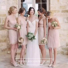 將圖片載入圖庫檢視器，The Quintessa Tulle Off Shoulder Dress - WeddingConfetti