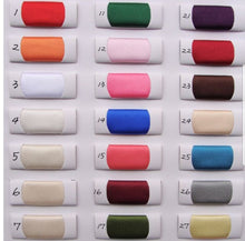 將圖片載入圖庫檢視器，Satin Colour Chart - WeddingConfetti