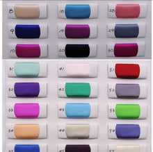 將圖片載入圖庫檢視器，Satin Colour Chart - WeddingConfetti
