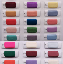 將圖片載入圖庫檢視器，Satin Colour Chart - WeddingConfetti