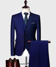 將圖片載入圖庫檢視器，Maximus Groom Men's Suit Jacket, Vest and Pants (Available in 6 colours) - WeddingConfetti