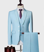 將圖片載入圖庫檢視器，Maximus Groom Men's Suit Jacket, Vest and Pants (Available in 6 colours) - WeddingConfetti