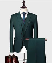 將圖片載入圖庫檢視器，Maximus Groom Men's Suit Jacket, Vest and Pants (Available in 6 colours) - WeddingConfetti