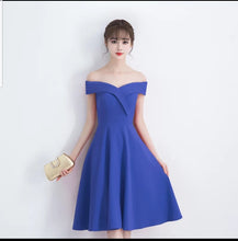將圖片載入圖庫檢視器，The Sellina Off Shoulder Cocktail Dress - WeddingConfetti
