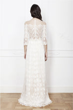將圖片載入圖庫檢視器，The Rona Bohemian Long Sleeve Gown - WeddingConfetti