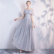 將圖片載入圖庫檢視器，The Dendelion Chiffon Bridesmaid Dress (Customisable) - WeddingConfetti