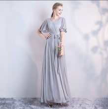 將圖片載入圖庫檢視器，The Dendelion Chiffon Bridesmaid Dress (Customisable) - WeddingConfetti