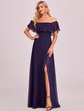 將圖片載入圖庫檢視器，The Rosemary Off Shoulder Gown (Available in 14 Colours) - WeddingConfetti