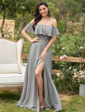 將圖片載入圖庫檢視器，The Rosemary Off Shoulder Gown (Available in 14 Colours) - WeddingConfetti
