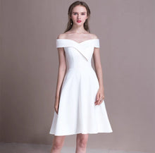 將圖片載入圖庫檢視器，The Sellina Off Shoulder Cocktail Dress (Available in 4 colours) - WeddingConfetti