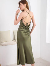 將圖片載入圖庫檢視器，The Freda Satin Cowl Dress (Available in 3 Colours) - WeddingConfetti
