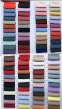 將圖片載入圖庫檢視器，Satin Colour Chart/Swatch - WeddingConfetti