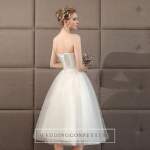 將圖片載入圖庫檢視器，The Steffia Wedding Bridal Sleeveless Satin Dress - WeddingConfetti