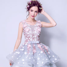 將圖片載入圖庫檢視器，The Fleurenda Pink and Grey Flare Sleeves Gown - WeddingConfetti