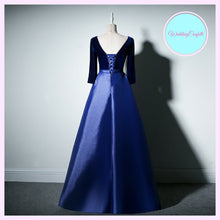 將圖片載入圖庫檢視器，The Yolanda Royal Long Sleeves Dress (Available in 3 colours) - WeddingConfetti