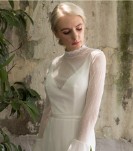 將圖片載入圖庫檢視器，The Willow Bohemian Wedding Long Sleeves Dress - WeddingConfetti