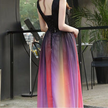 將圖片載入圖庫檢視器，The Elie Saab Inspired Purple Ombre Tube - WeddingConfetti