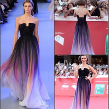 將圖片載入圖庫檢視器，The Elie Saab Inspired Purple Ombre Tube - WeddingConfetti